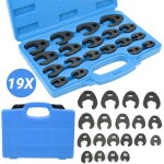 19pcs jeu de cl�s mixtes crowfoot, jeu de cl�s mixtes, 8 - 32mm avec bo�te en plastique