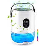 1l deshumidificateur d air, d�shumidificateur �lectrique silencieux avec affichage de la temp�rature ...
