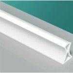 1m barriere de douche, 20�30mm bande imperm�able pliable de silicone, joint etancheite douche, de r�tention ...