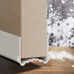 1m boudin de porte entr�e isolant froid pvc, joint de porte anti bruit insect, joint d'etanch�it� porte ...