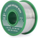 1mm fil de soudure sans plomb, 100g fil tain soudure, mince  noyau de colophane, sn99% - ag0. 3% - ...