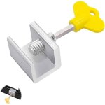 1morceaux de limiteur de fentre coulissante, verrou de fentre coulissante, bloque fenetre coulissante, ...