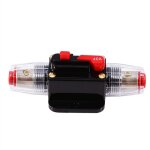 1pc 12v dc 40a disjoncteur rinitialiser fusible rarmable pratique utilisation facile pour voiture