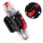 1pc 12v dc 40a disjoncteur rinitialiser fusible rarmable pratique utilisation facile pour voiture