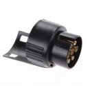 1pc adaptateur de prise de remorque 7 � 13 p�les 12v 50a, feu stop, plaque d'immatriculation clignotante ...