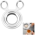 1pcs coupe - oeuf en acier inoxydable, coupe - oeuf, ouvre - oeuf  la coque, oeufs coupe coque, ciseaux ...