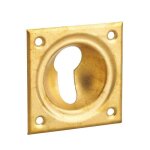 1pc entr�e � cuvette trou de cylindre, 60x60mm, laiton