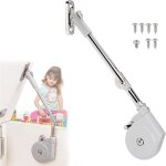 1pcs soft close charni�res pour bo�tes � jouets, coffres en bois, troncs bancs, tension r�glable ralentir ...