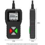 1pcs testeur de batterie 6 v 12 v 24 v, 100 - 2000 cca 2ah - 220ah testeur d'alternateur automobile analyseur ...