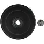 1x filtre � charbon actif compatible avec electrolux dvk5511we, dvk6000br, dvk5511sw, dvk6011br, dvk6000sw, ...
