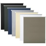 Woltu - 1x store enrouleur occultant, isolant thermique avec rev�tement sans per�age, 70x160cm taupe, ...