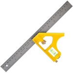 2 - 46 - 028 �querre combin�e moul� sous pression 30 cm - fiole 360� - corps moul� sous pression - 3 ...