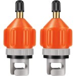 2 adaptateurs pour pompe � air de bateau gonflable et sup, convertisseur de pompe, adaptateur de valve, ...