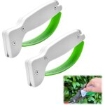 2 aiguiseur couteau, aiguiseur manuel de couteau, aiguiseur de couteaux de poche portable, affteur de ...