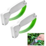 2 aiguiseur couteau, aiguiseur manuel de couteau, aiguiseur de couteaux de poche portable, aff�teur de ...