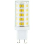 2 ampoules led tube g9 470 lm = 40 w blanc chaud, eglo