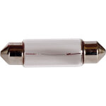 2 ampoules navettes t11x41 - 12v 10w 2800k - sv8. 5d - c5w