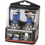 2 ampoules xenon bandit - h4 12v 55w 4600k - p43t - homologuees
