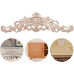 2 appliques bois sculpt� non peintes, d�coration meuble, porte, fen�tre ou lit style 3