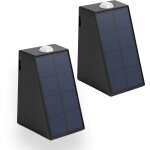 2 appliques solaires brio h12cm