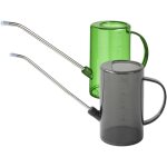 2 arrosoirs long bec ? 1 l ? inox + plastique ? poign�e ergonomique ? maison / jardin