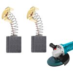 2 balais en carbone 153 (13. 5x6. 5x18mm) avec ressort pour moteur lectrique - pice de rechange pour ...