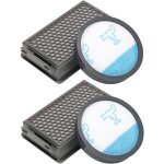 2 bo�tes de filtre hepa, 2 �ponges filtrantes, pour aspirateur � cyclone rowenta powerline extreme rh8133 ...