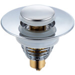 2 bondes lavabo 32 - 42mm - universelles , pop - up , 2 joints , anti - colmatage