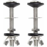 De 2 boulons de réservoir de chasse d'eau en acier inoxydable, fixation universelle pour cuvette de wc ... De 2 boulons de réservoir de chasse d'eau en acier inoxydable, fixation universelle pour cuvette de wc ...