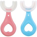 2 brosses � dents pour enfants en forme de u (2 - 6 ans)