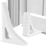 2 butes de porte et de fentre en caoutchouc, cales de fentre de ventilation, cales de porte sans perage, ...