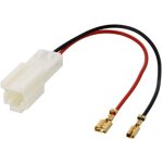 2 cables adaptateurs haut - parleur compatible avec alfa romeo 159 05 - 11 fiat grande punto panda stilo ...