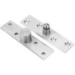 2 charnires pivotantes  360 en acier inoxydable (2 pices), charnires  pivot suprieur et infrieur, ...