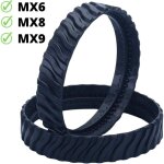 2 chenilles adaptables pour pneus zodiac mx6 mx8 mx9, baracuda robot nettoyeur de piscine r0526100