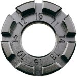 2 cls  rayons, redresseur de jante de vlo 8 voies en acier tremp, pour ajuster la tension des rayons ...