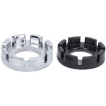2 cl�s � rayons de v�lo, 8 encoches, outil portable de poche pour le r�glage des jantes de v�lo.