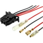 Adnauto - 2 connecteurs haut - parleur compatible avec mercedes classe a c clk e - 4 fils