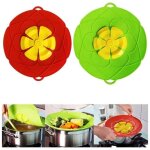 2 couvercles anti - d�versement, silicone de qualit� alimentaire, 28x26 cm, couvercles en silicone anti ...