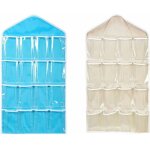2 ensembles colonne de rangement suspendue en tissu, multilayer sac de rangement suspendus transparent ...