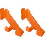 2 ensembles tron�onneuse cintre orange couleur �paissie en caoutchouc rev�tement robuste tron�onneuse ...