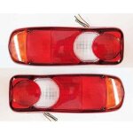 2 feux arri�res lampe pour camion, benne basculante, tracteur, remorque, ch�ssis - ampoules universelles ...