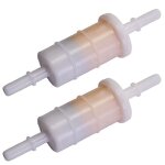 2 filtres  carburant pour moteur hors - bord mercury 35879885q 35 - 879885t sparateur d'eau gaz