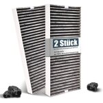 2 filtres � charbon actif pour hotte miele dkf 35 - p compatible avec kmda 7272 kmda 7473 kmda 7676 kmda ...