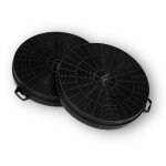 2 filtres charbon fil14 ? marque franaise ? pour hottes cata 02859391, brandt ad1516x, airforce affcaln2 ...