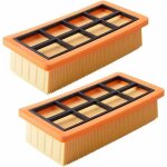 2 filtre remplacement pour aspirateur k�rcher ad 3200, ad 3 premium et ad 4 premium - forehill