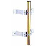 2 fixations murales type ascenseur - sans contre plaque - d�port 100 mm - m�t � 30 � 50 m tonna - 509163 ...