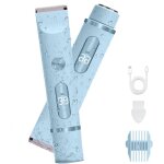 2 in 1 epilateur electrique femme, tondeuse femme intime, ipx7 �tanche ecran led rasoir femme, utilisation ...