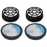2 jeu de filtres pour aspirateurs rowenta, 2 pcs filtres arri�re et 2pcs accessoires de filtre avant, ...