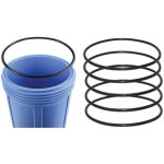 2 joints toriques bleus pour filtre � eau pentek 151122 ? grand mod�le ? �tanch�it�