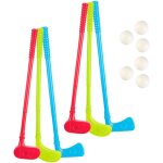 2 kits de golf pour enfants, clubs et balles de golf en plastique, couleurs al�atoires